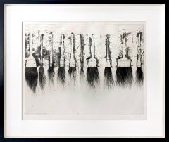 Five Paintbrushes (3rd State), 1973