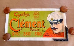 Set of 6 Vintage European Advertising Posters, 1900-1926, Bicycle & Theater