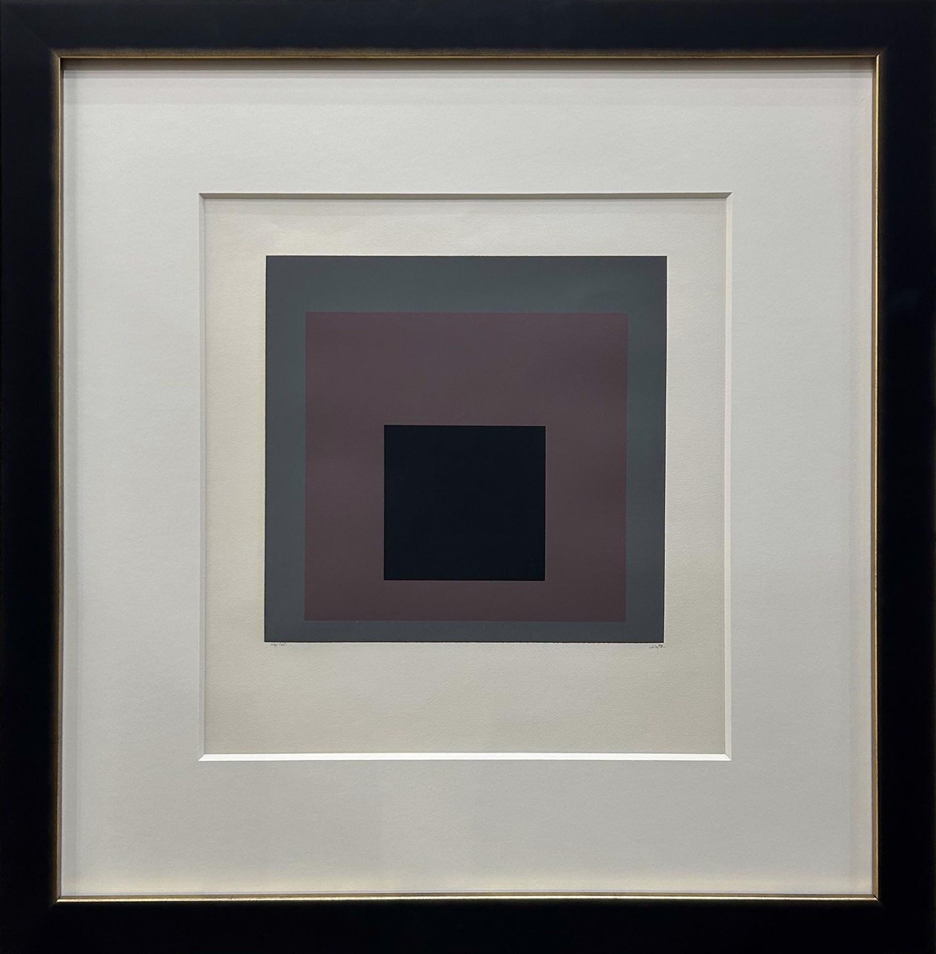 Ein Teller: Hommage an das Carré (116/125) – Art von Josef Albers