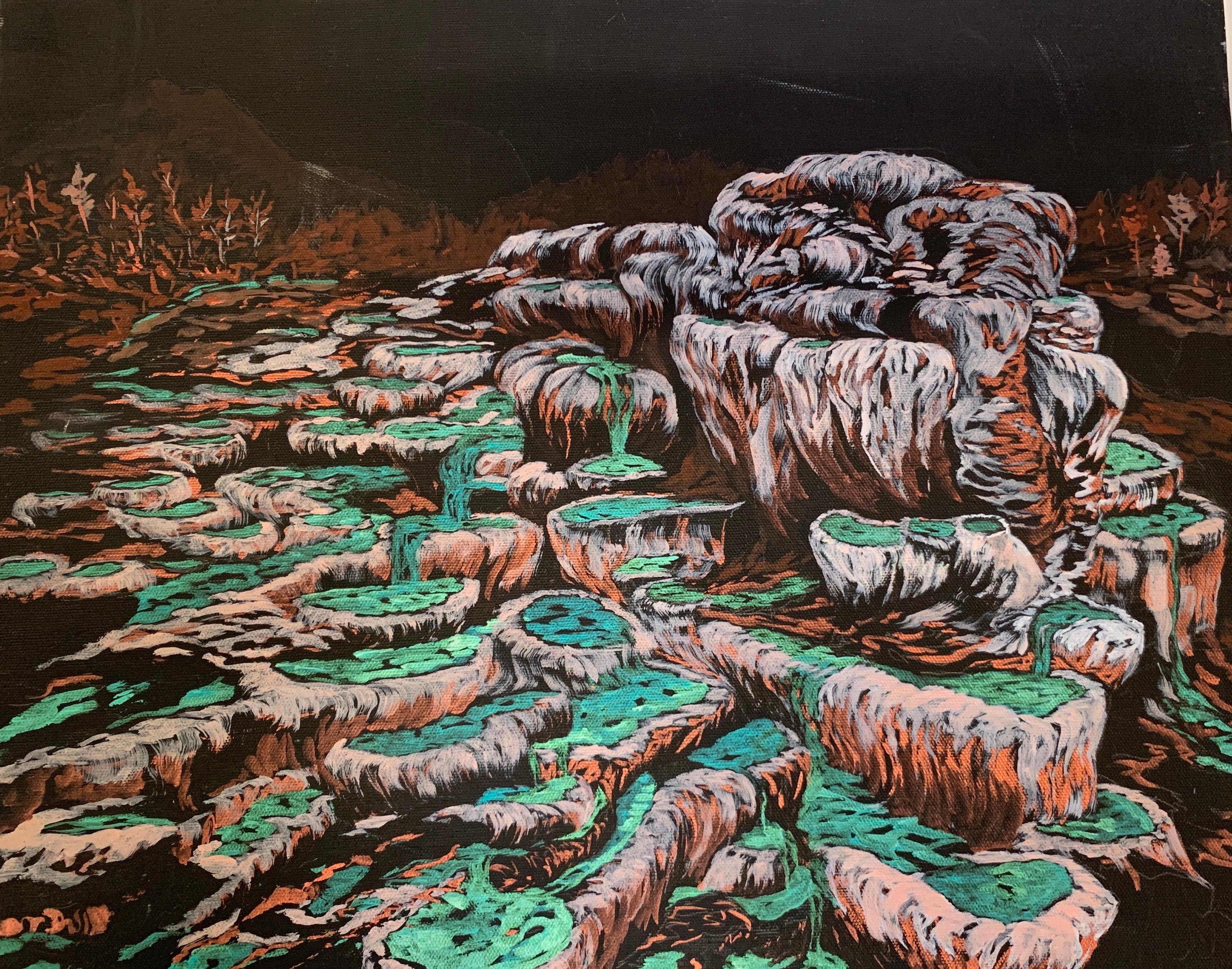 Trabajos de lava x2 - Painting de Matt Shane
