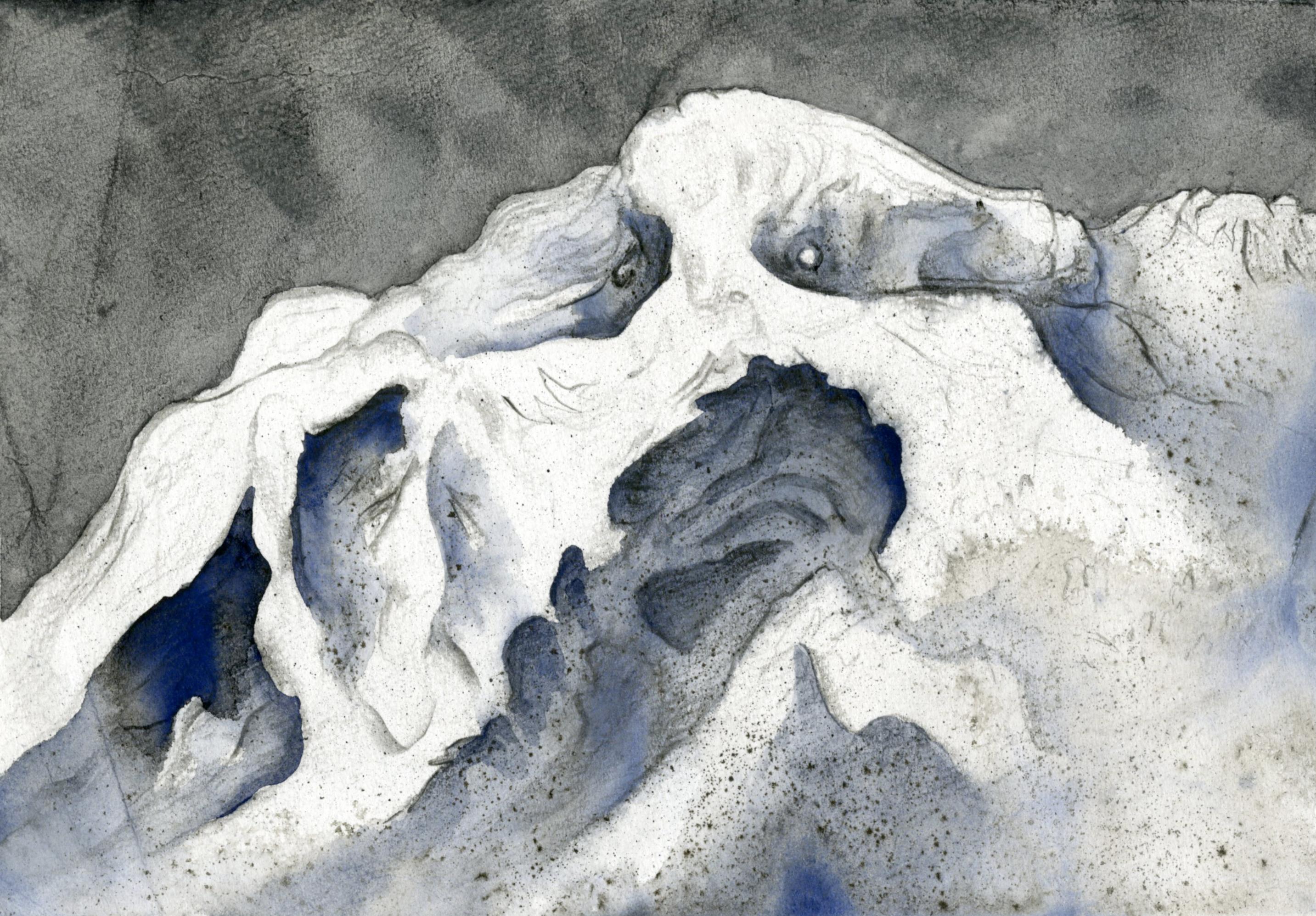 This is a pair of artworks sold together.

Paper Gargoyle: 12