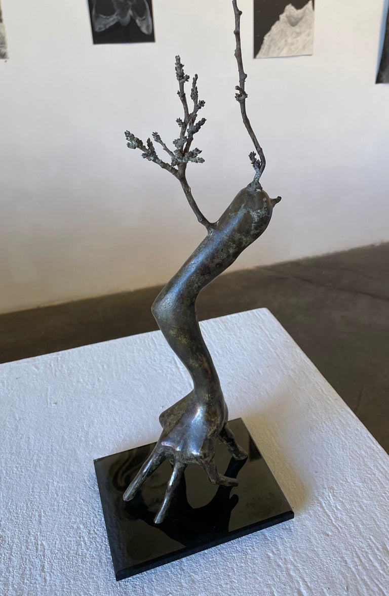 Fingers Step - Contemporary Sculpture by Karen Baghdasaryan “sharzhy”