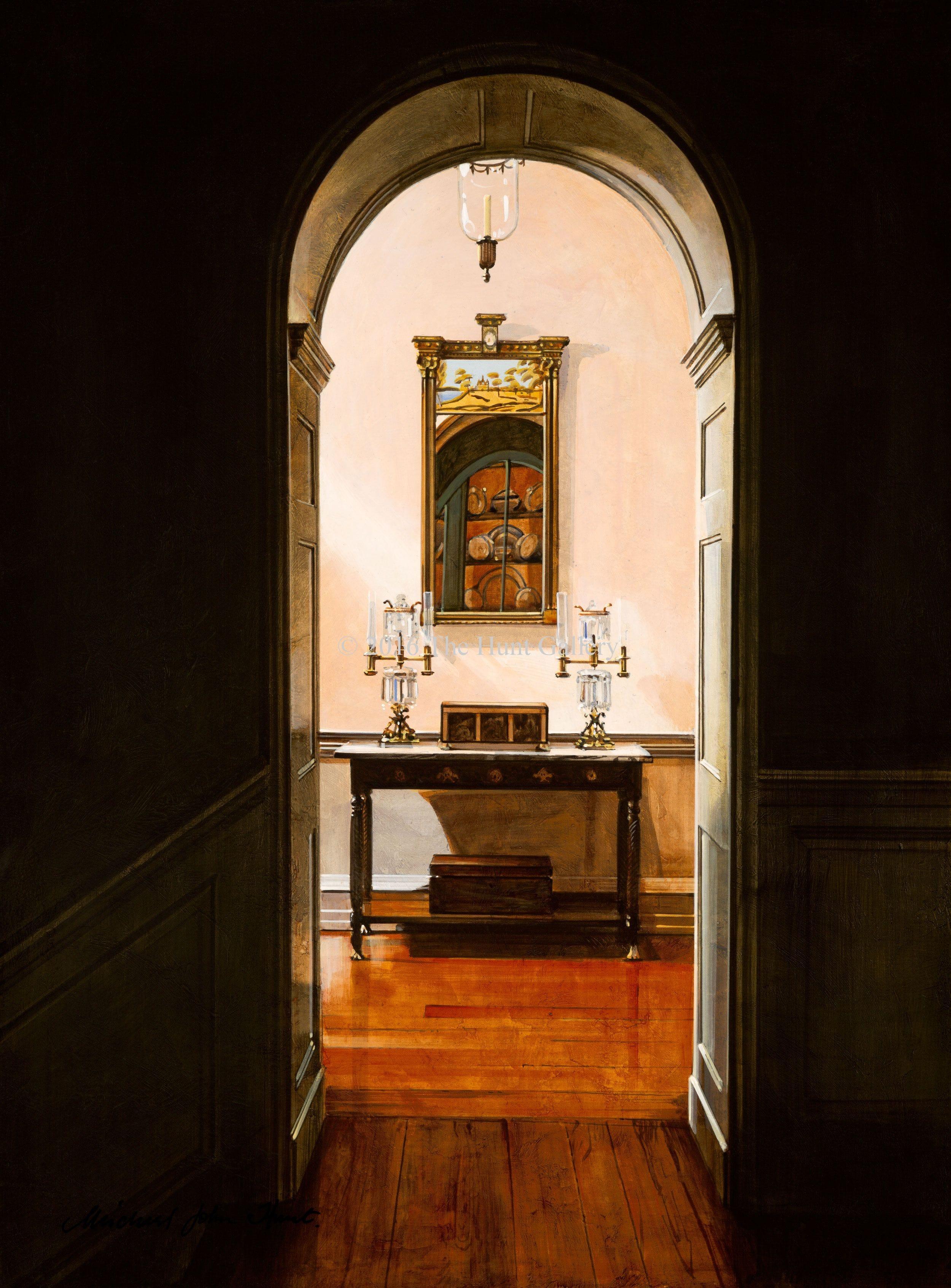 The vestibule takes its name from famed cabinetmaker Duncan Phyfe who had a successful business in New York City from ca. 1790 to 1847. His shop employed almost a hundred craftsmen and attracted many of New York City's leading citizens as