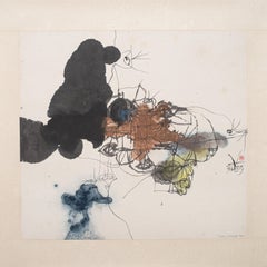1990s Abstract Drawings and Watercolors