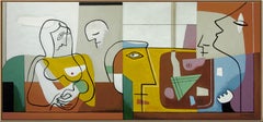 Abstract Geometric Figurative Paintings