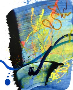 the moment 2017 Cross-section of the moment 33, Abstract Oil Painting Canvas Contemporary Green