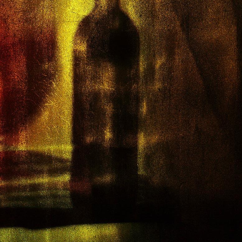 The Only Guest, Vitalii Ledokollov, Abstract Print, Color Photography, Red Brown For Sale 1
