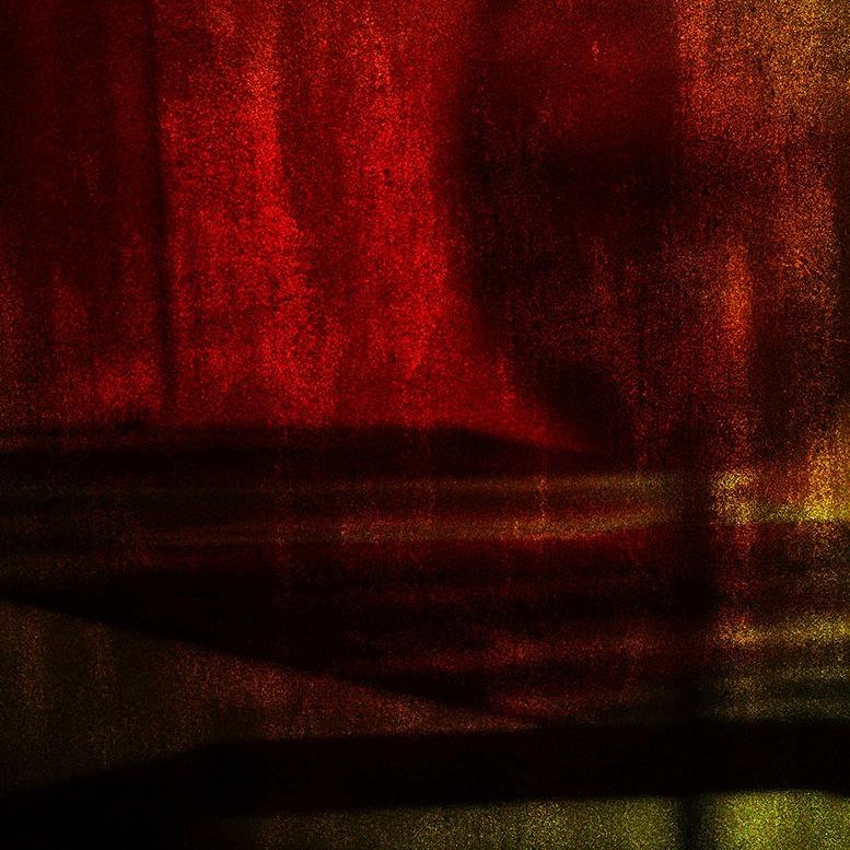 The Only Guest, Vitalii Ledokollov, Abstract Print, Color Photography, Red Brown For Sale 2