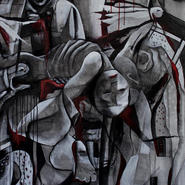 abstract art war