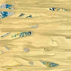 Cross-section of the luxury 2, Contemporary Abstract Oil Painting Canvas Gold