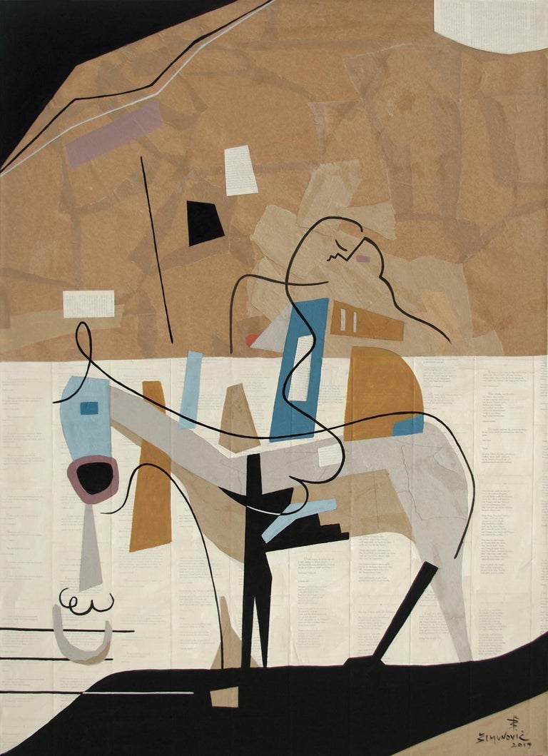 Bernard Simunovic Farewell Bernard Simunovic Modern Abstract