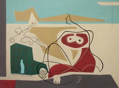 Abstract Geometric Figurative Paintings