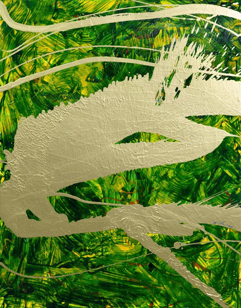 Seungyoon Choi Rule of the Opposite 20, S. Choi, Green Abstract