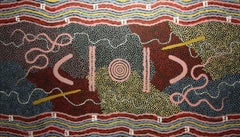 'Possum Dreaming at Napperby' Australian Aboriginal Art by Clifford Possum