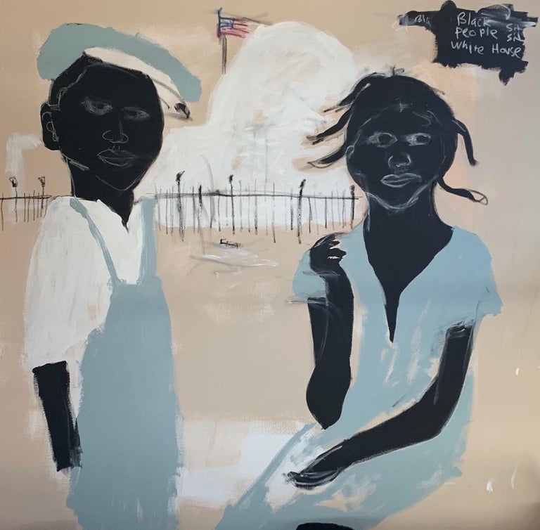 Jammie Holmes Black People In Front Of White House At 1stdibs