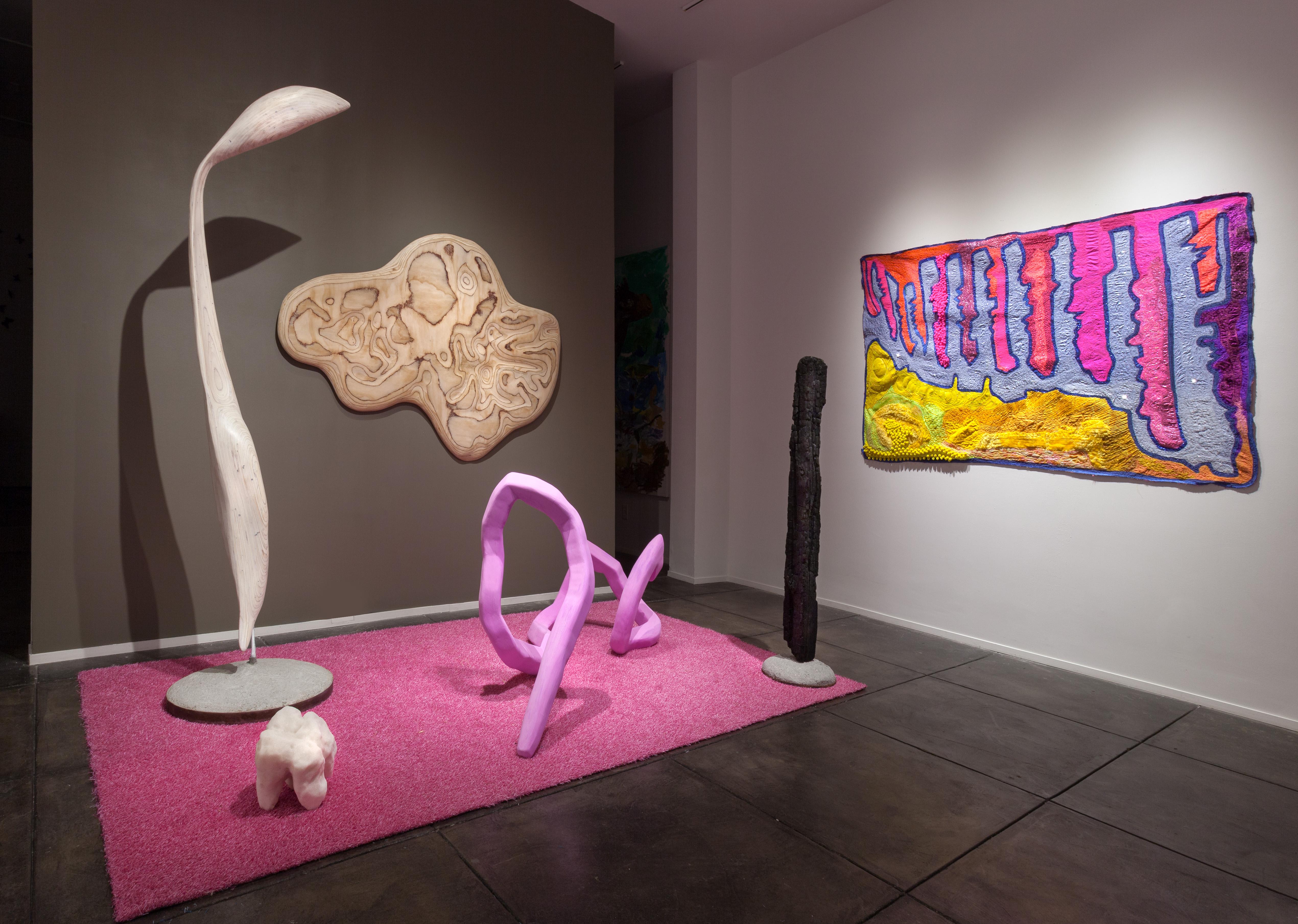 Purple Fletcher - Contemporary Sculpture by Gina Phillips