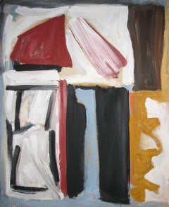 Ernest Briggs, Ritual Cow, oil on canvas, 1978