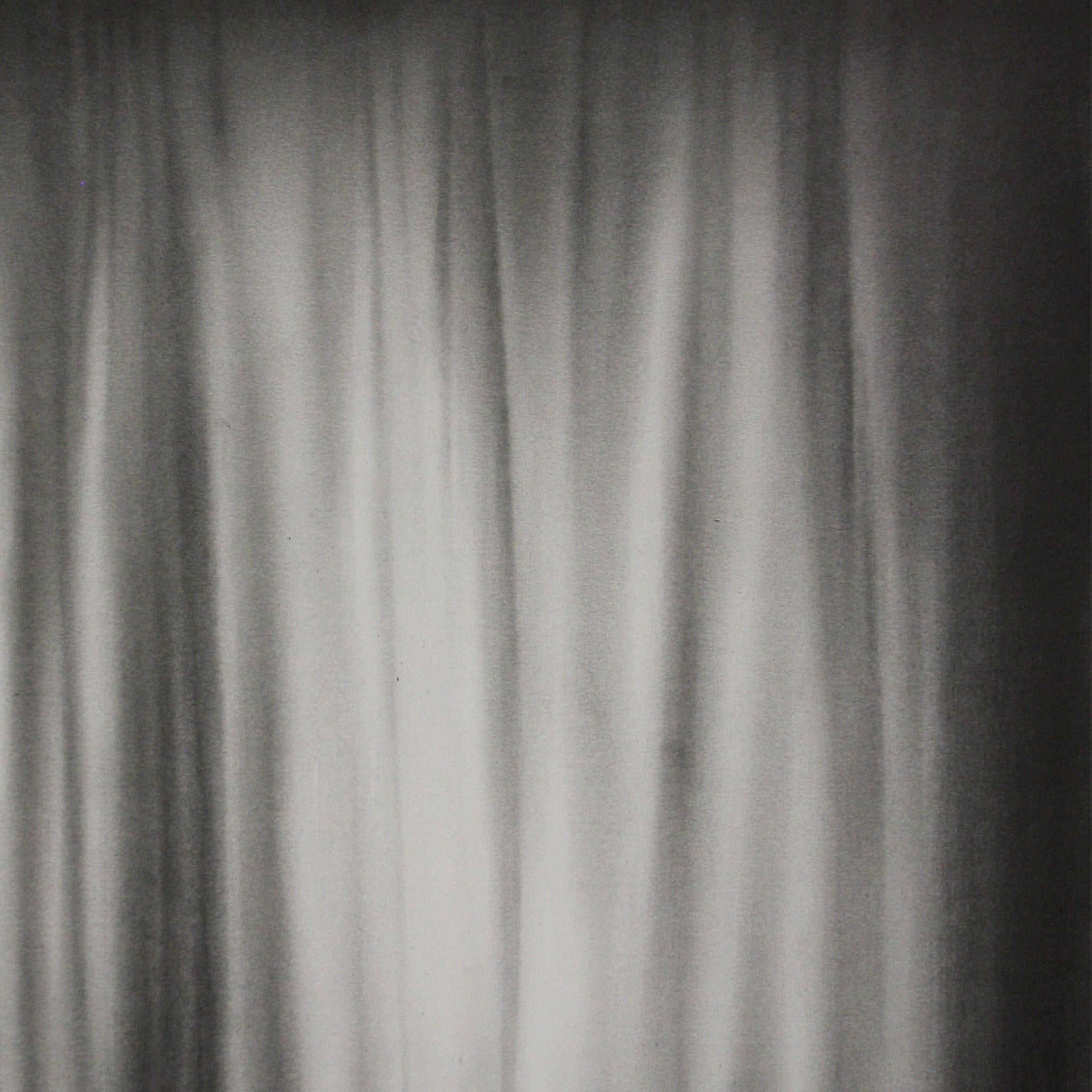 Simon Schubert, Bedroom Curtain, graphite drawing, photo realist,  im Angebot 2