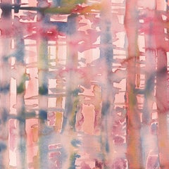 Szilard Huszank, Landscape, forest, woods, watercolor, colorful,