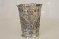 Persönlicher Fusswaschungsbecher, Zinn