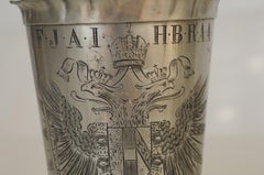 Persönlicher Fusswaschungsbecher, Zinn