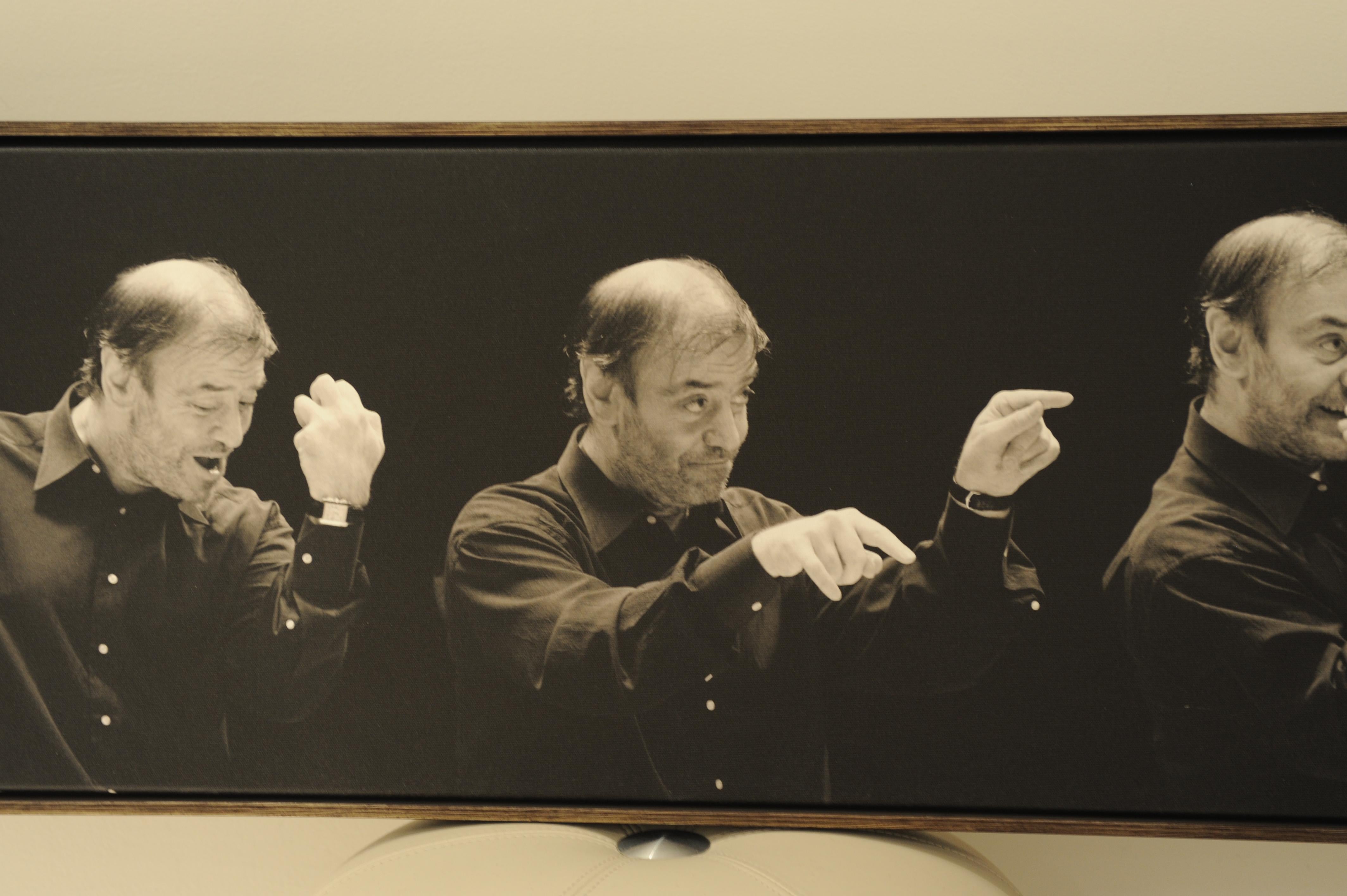 The famous conductor Valery Gergiev, Photo Art - Photograph by JEANETTE HANDLER