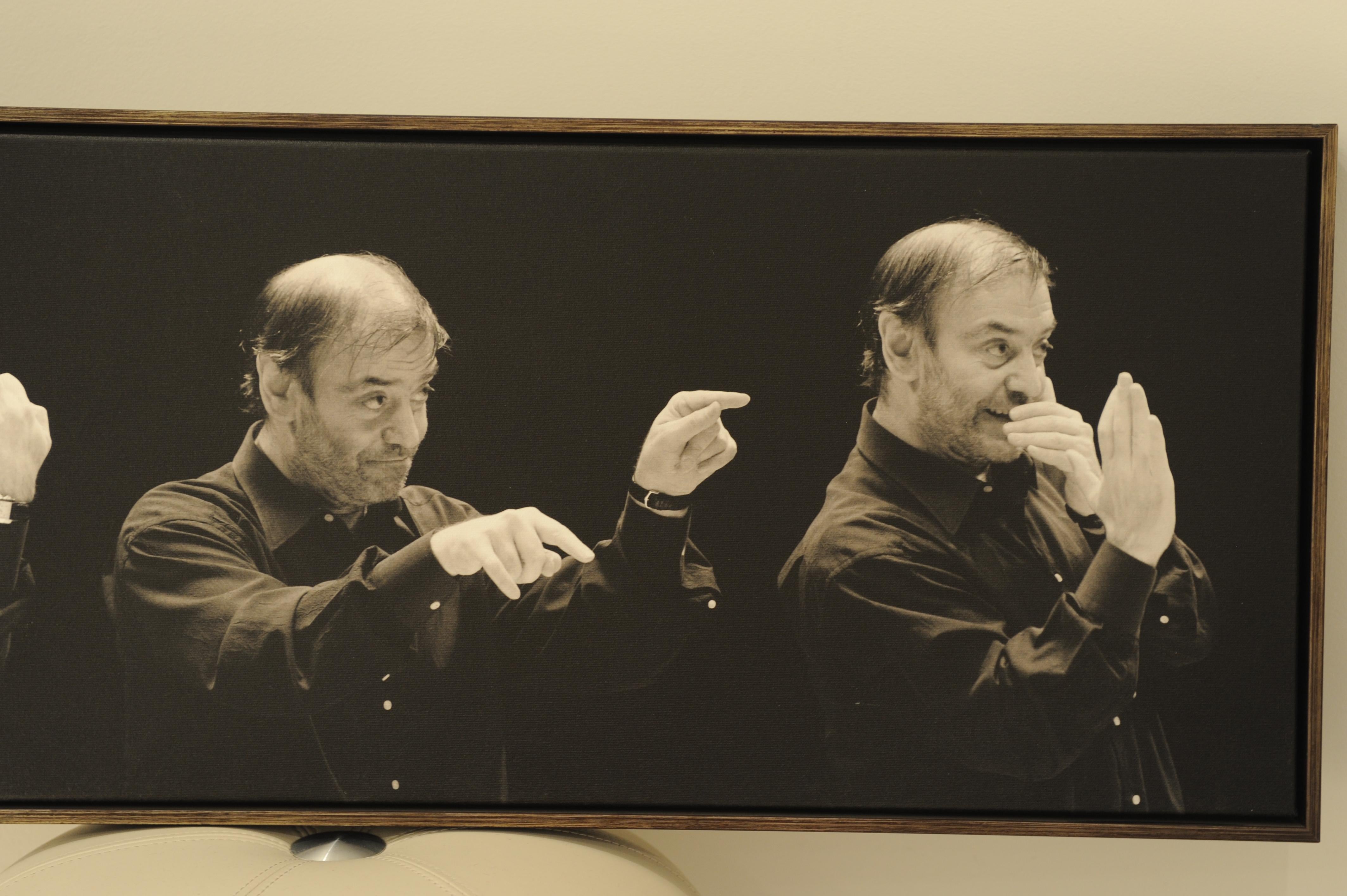 The famous conductor Valery Gergiev, Photo Art For Sale 3