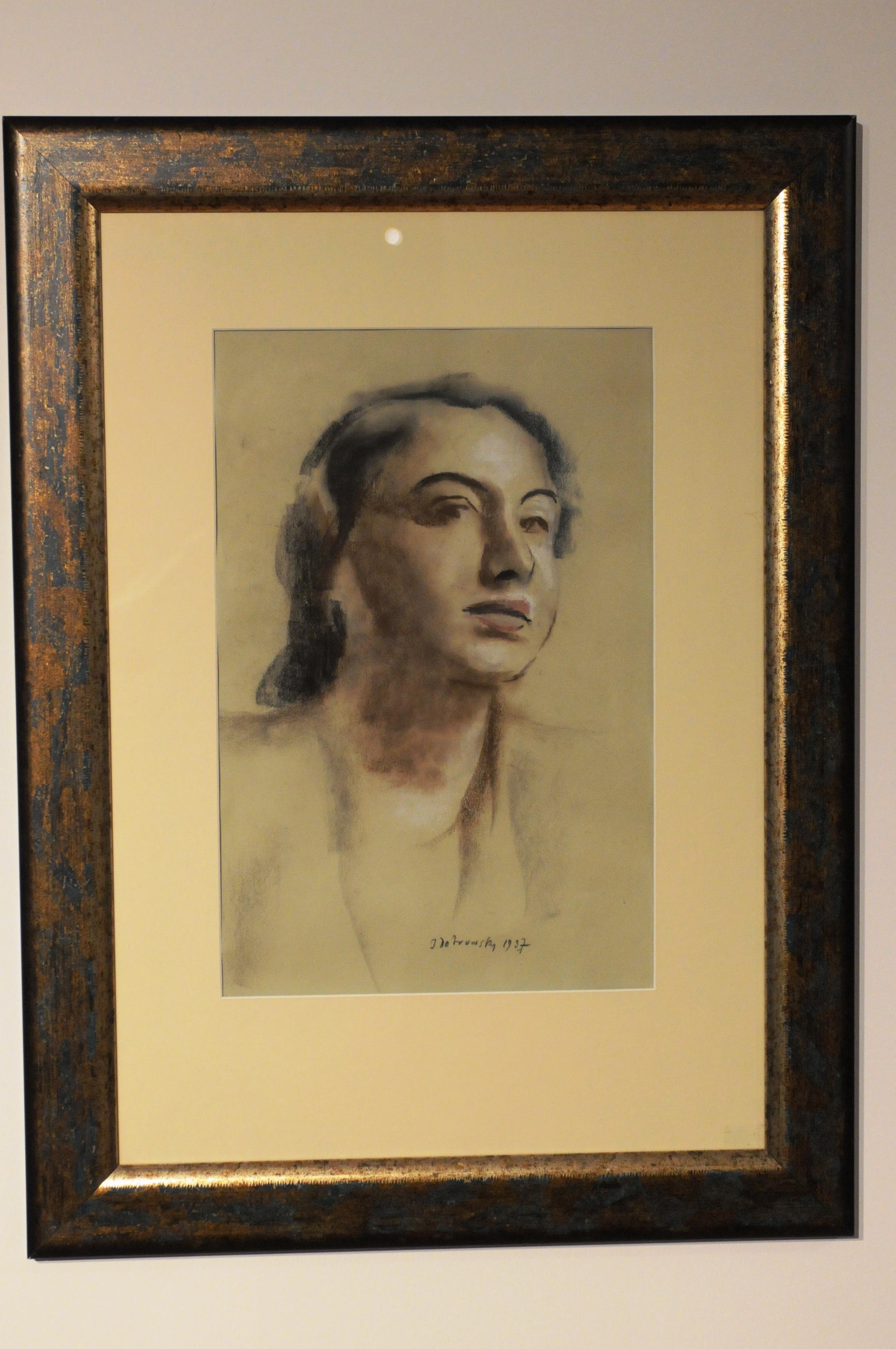 Josef Dobrowsky Portrait Painting - Ladys portrait