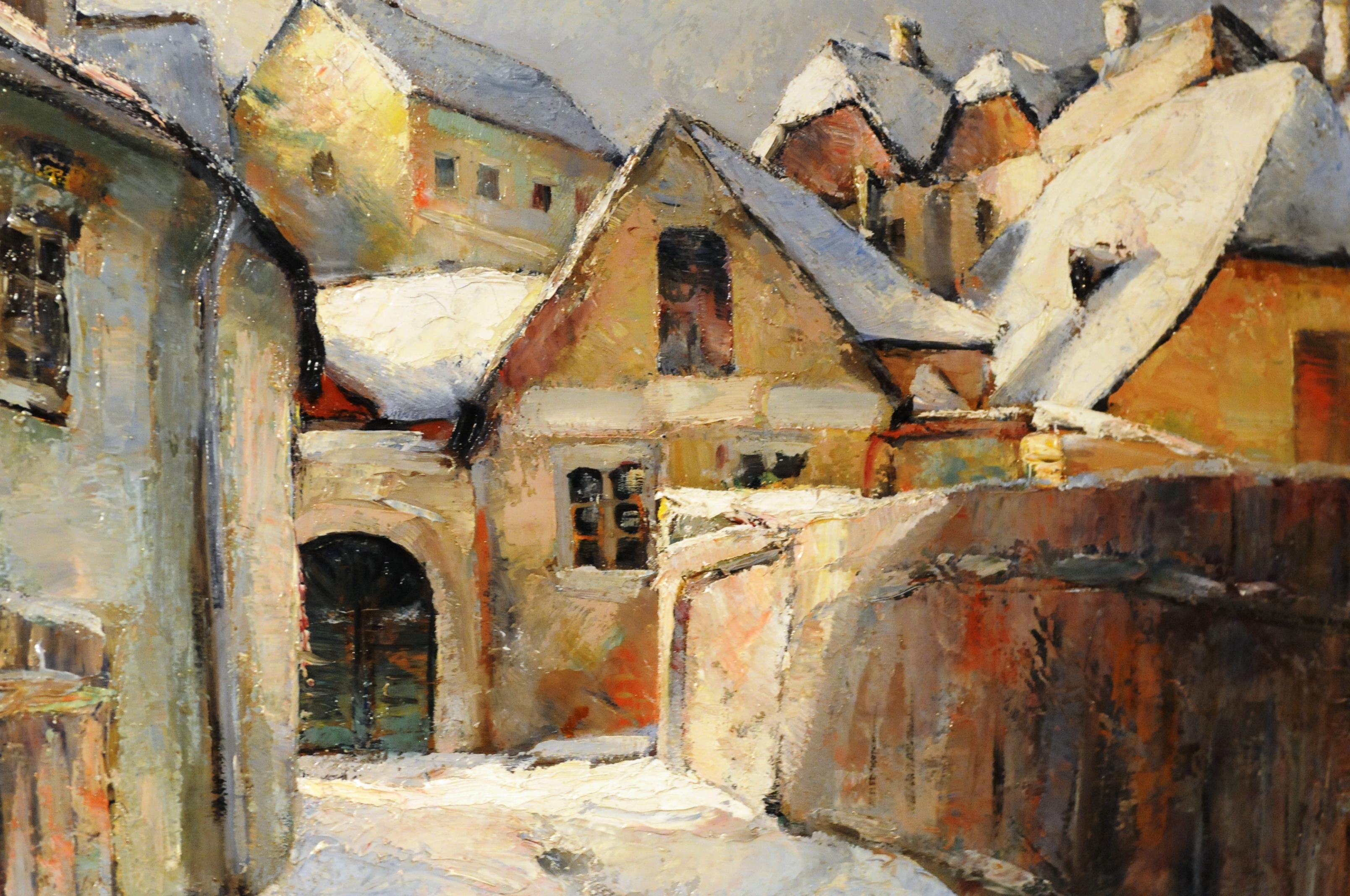 Village in Wintertime - Dorf im Winter For Sale 2