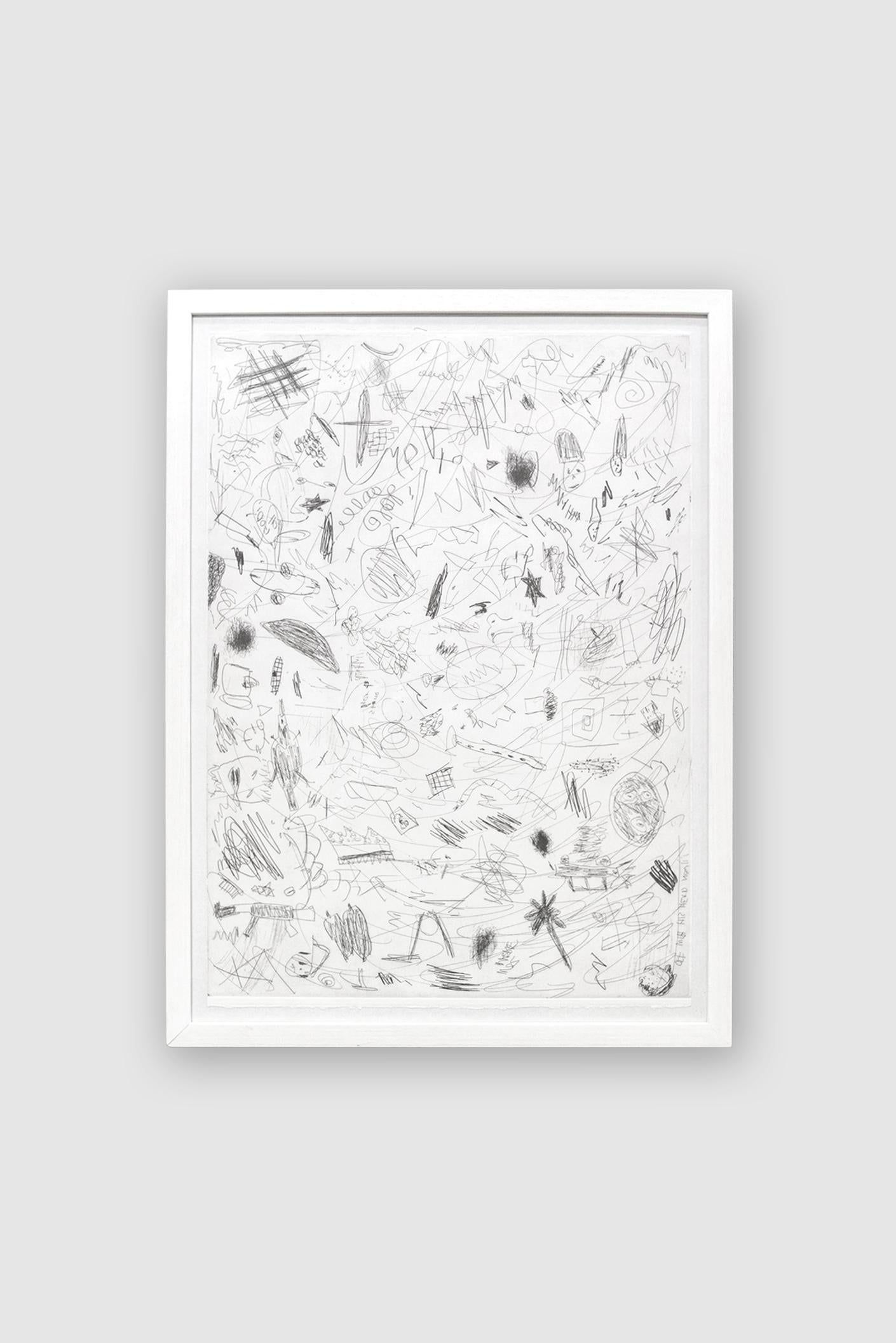 Gravure, 2014. Gravure au trait, 70 x 50 cm, édition limitée à 30 tirages