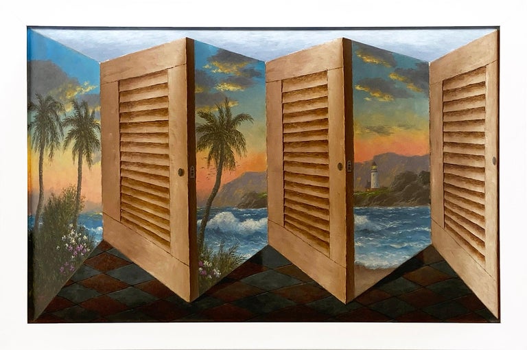 Jospeh Somers Still-Life Sculpture - Doors to Paradise
