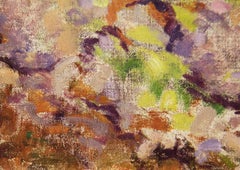 Henry Ryan MacGinnis, Tiger Lillies, Oil on Canvas, 1930's