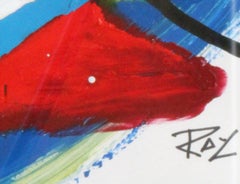 Ray Leight, Cerebral, Acrylic on Paper, 1995