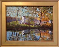 Jan Lipes, "Lewis Island" , Oil on Canvas, 2002