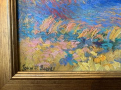 John Pierce Barnes, All Alone , Oil on Board