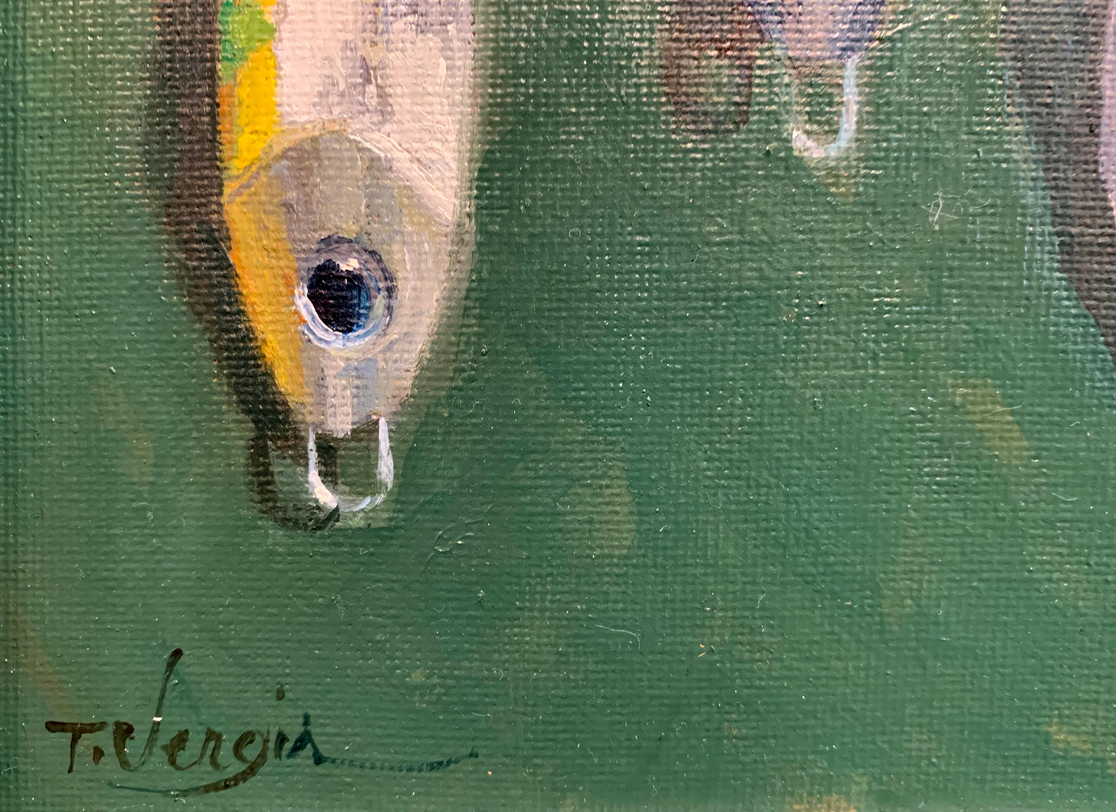 Trisha Vergis, Original Oil on Canvas, Fishing Lures, 2019 3