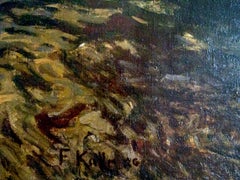 Harbour Scene by Frederich Kallmorgen