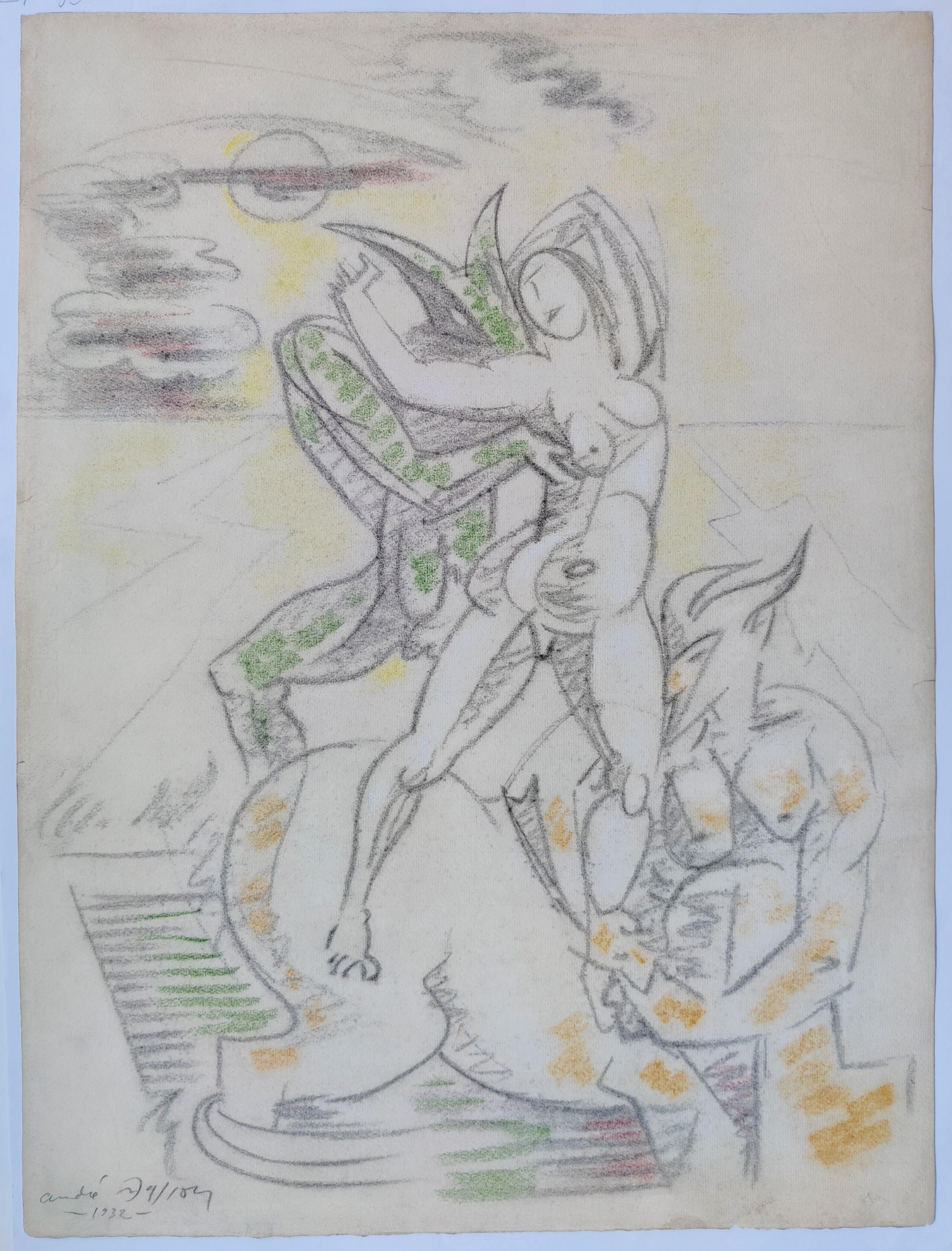 Abduction - Art by André Masson