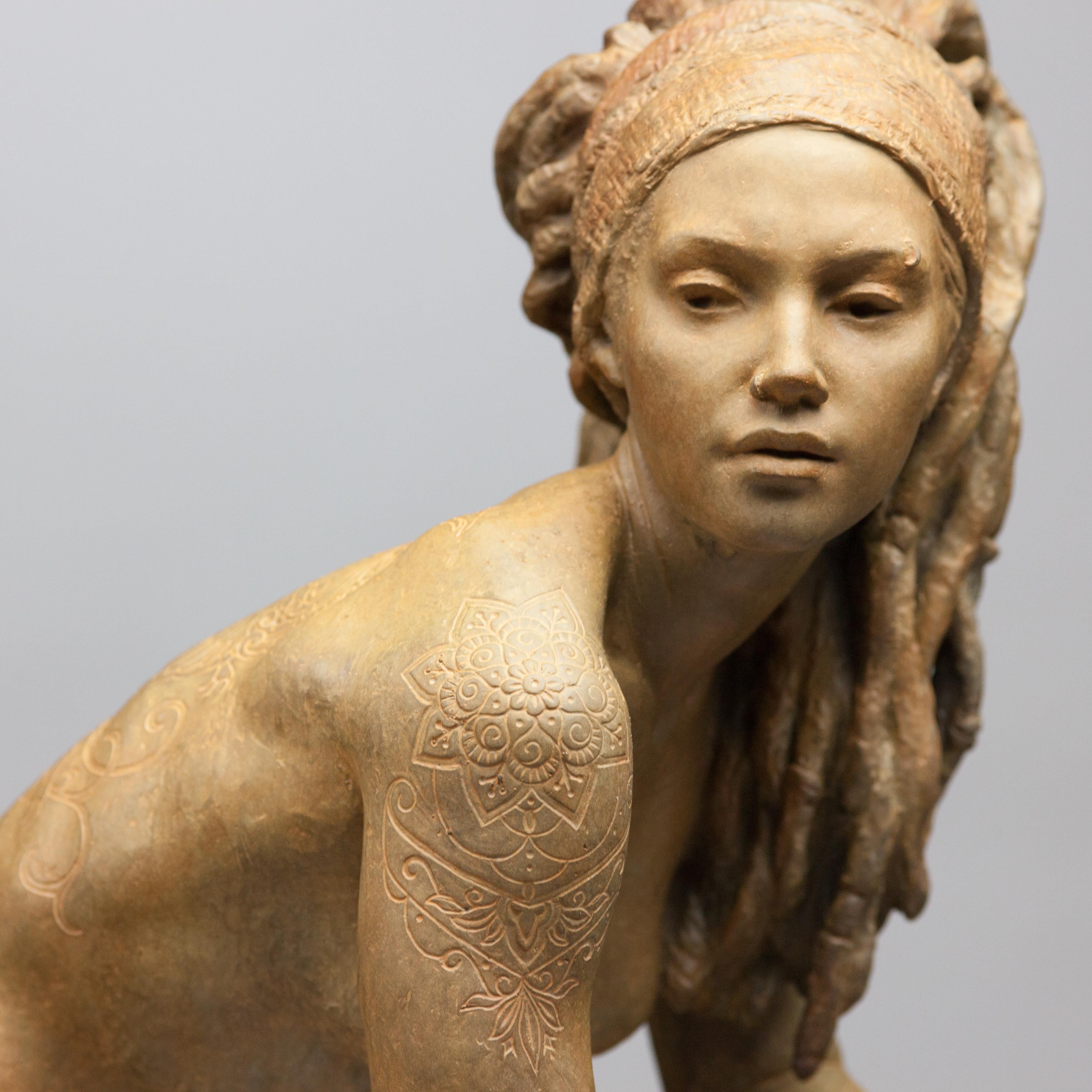 Marcher dans la beauté, 2018
Bronze

Coderch et Malavia fait référence à un projet commun impliquant deux sculpteurs espagnols, Joan Coderch et Javier Malavia. Le premier est né en 1959 et a étudié à l'école des Beaux-Arts de Barcelone. Le second