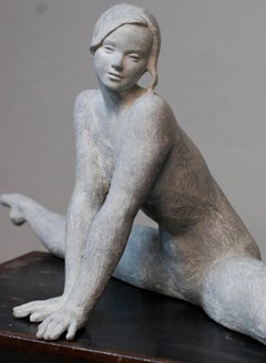 Bailarina "Spagat" - Modern, 21st Century, Bronze, Figurative Sculpture