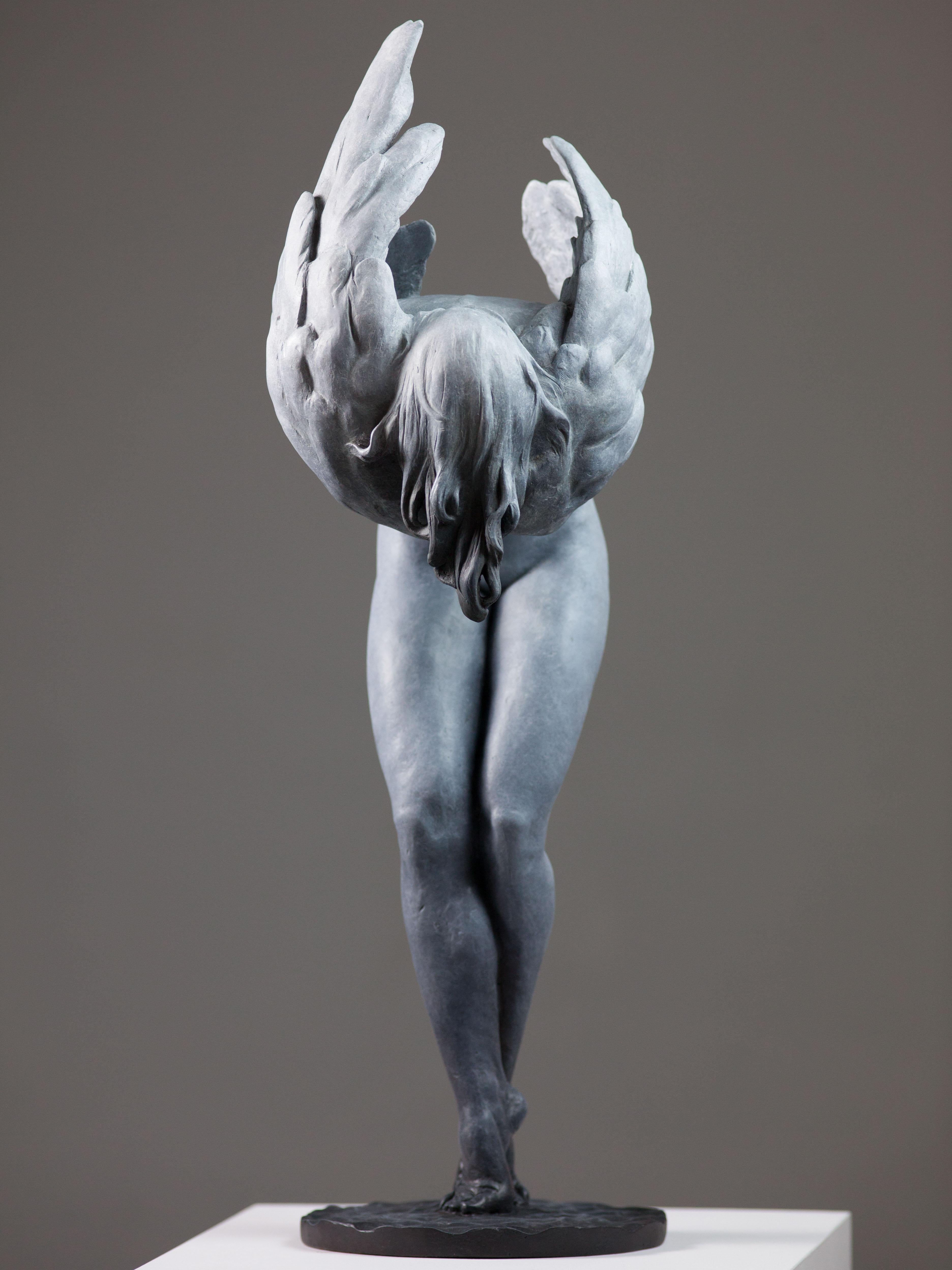 Odette – Moderne, 21. Jahrhundert, Bronze, figurative Skulptur im Angebot 1