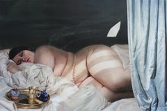 Amnesia,  21st Century, Modern, Figurative oil on canvas