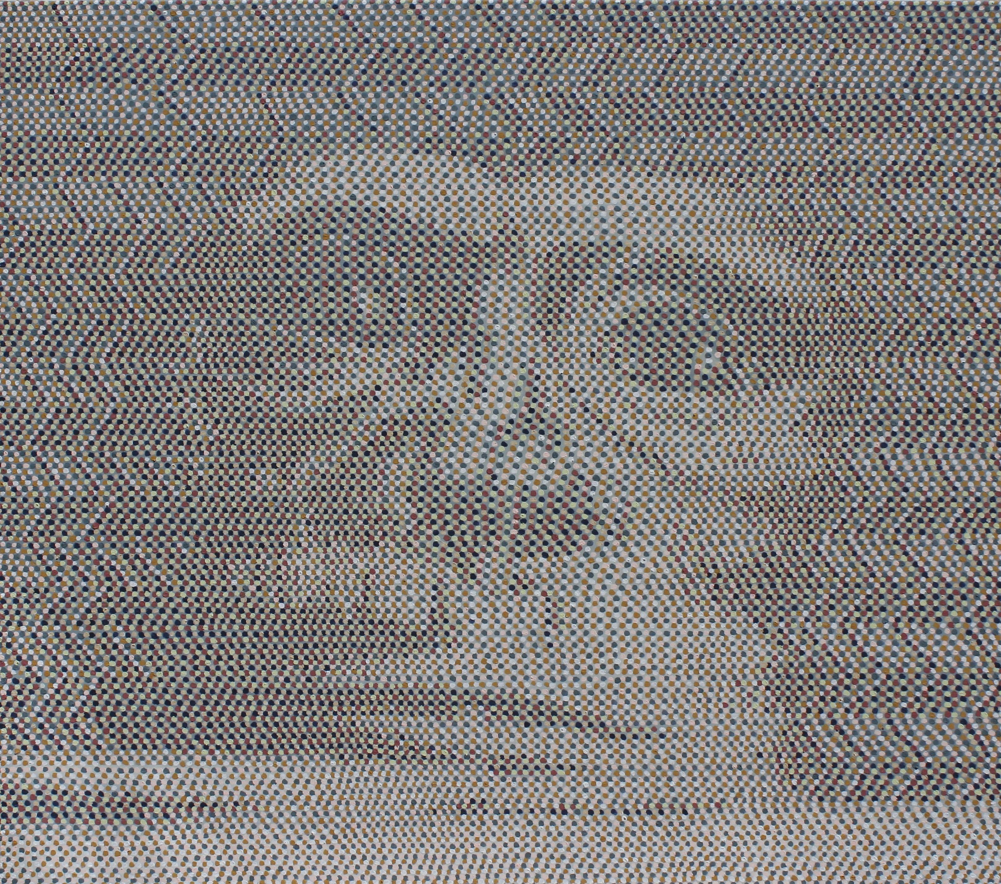 Andreas Lau Figurative Painting - HAM (Space Monkey), 21st century, modern, portrait, figurative, 