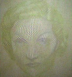 Portrait Marlene Dietrich (M.M.D.) , 21st century, modern, portrait, figurative