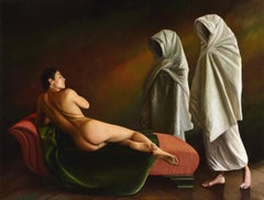 Susana , 21st century, modern, nude, woman, jury, history, myth