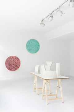 Gabriel Braun, Untitled, MDF, wood core plywood, lacquer, 100 x 100 x 5 cm, 2013