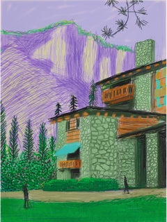 Screen Print Figurative Drawings and Watercolors