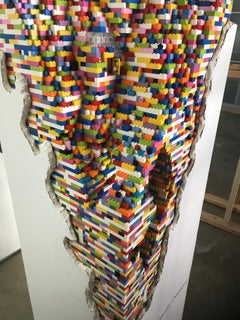 Dante Dentoni, Column, Lego and Drywall, 2016