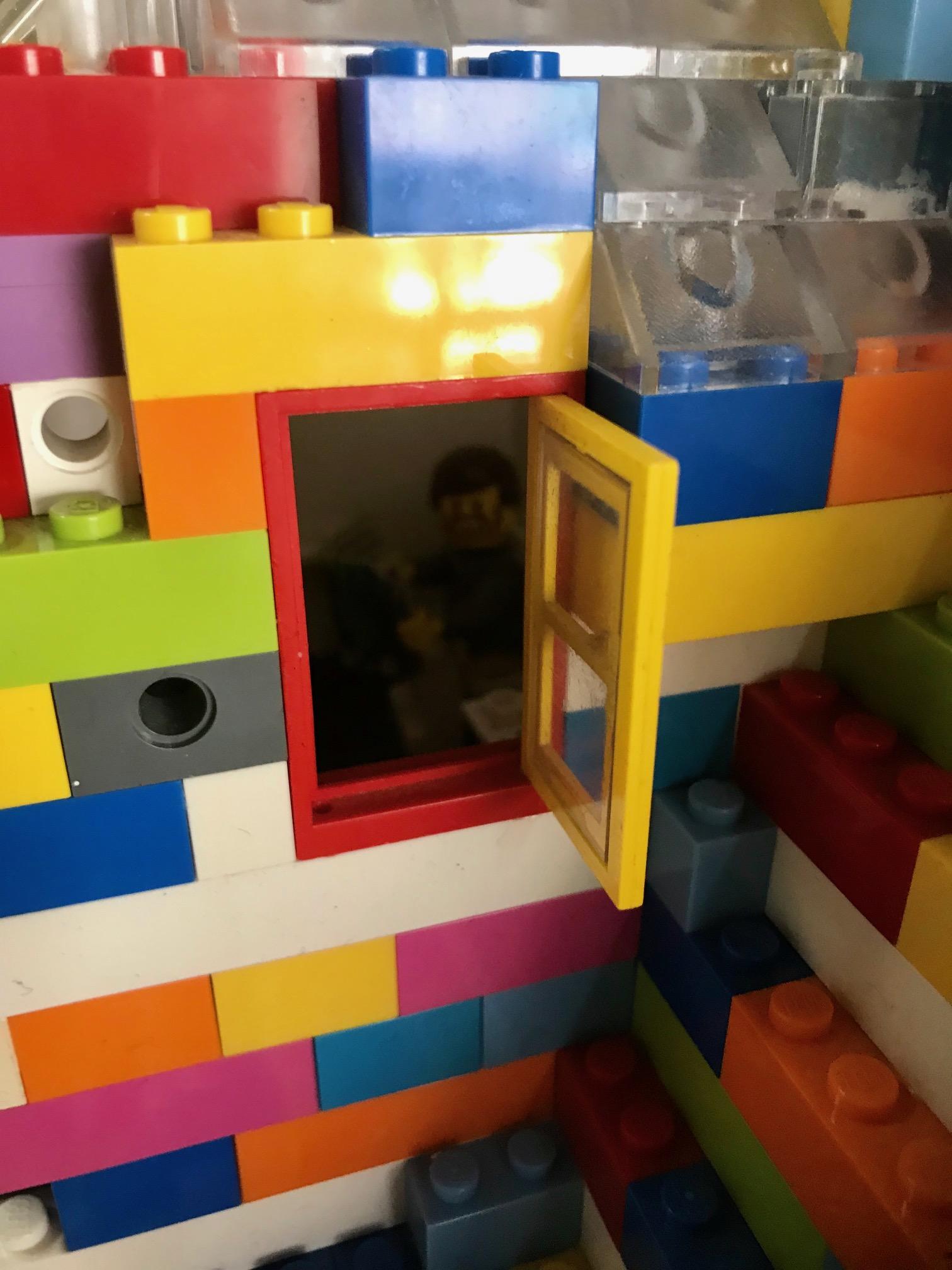 Dante Dentoni, Column, Lego and Drywall, 2016 For Sale 1
