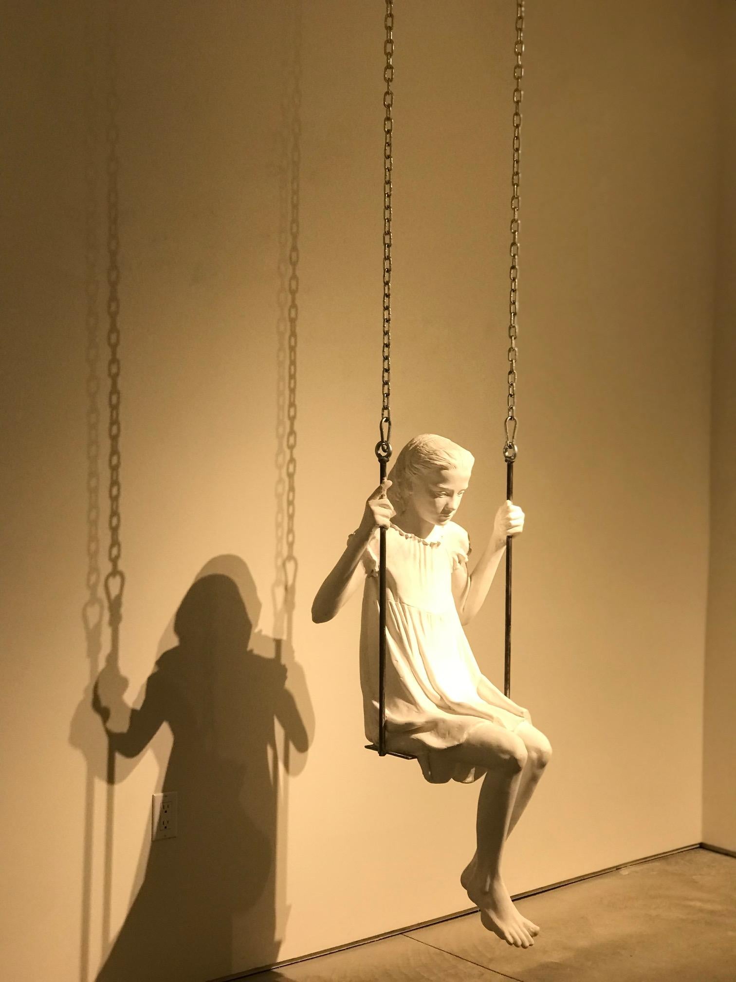 The Swing - Sculpture by Alexandra Valenti